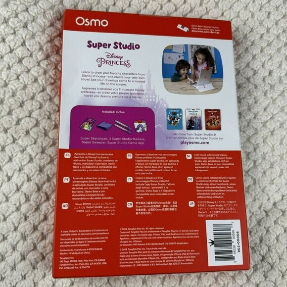 Disney Princess Osmo Super Studio‎ For iPad - Kids Drawing & Creativity Kit Ages - Picture 2 of 4